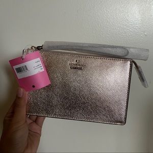 Kate Spade Cameron Street Leila leather Wristlet